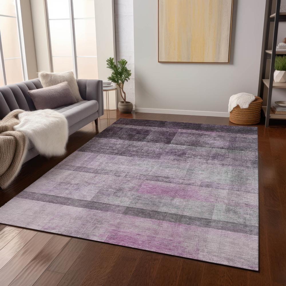 Chantille ACN568 Purple 3' x 5' Rug. Picture 7