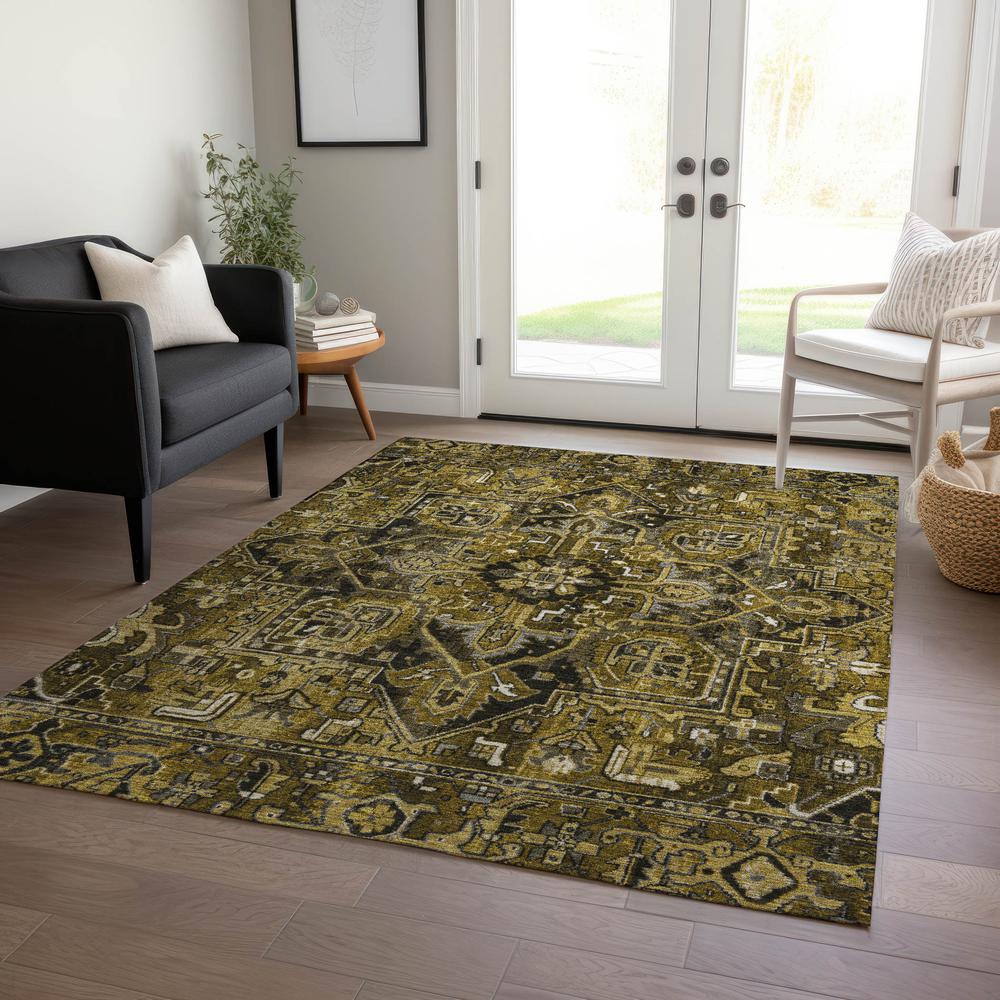 Chantille ACN570 Brown 3' x 5' Rug. Picture 6