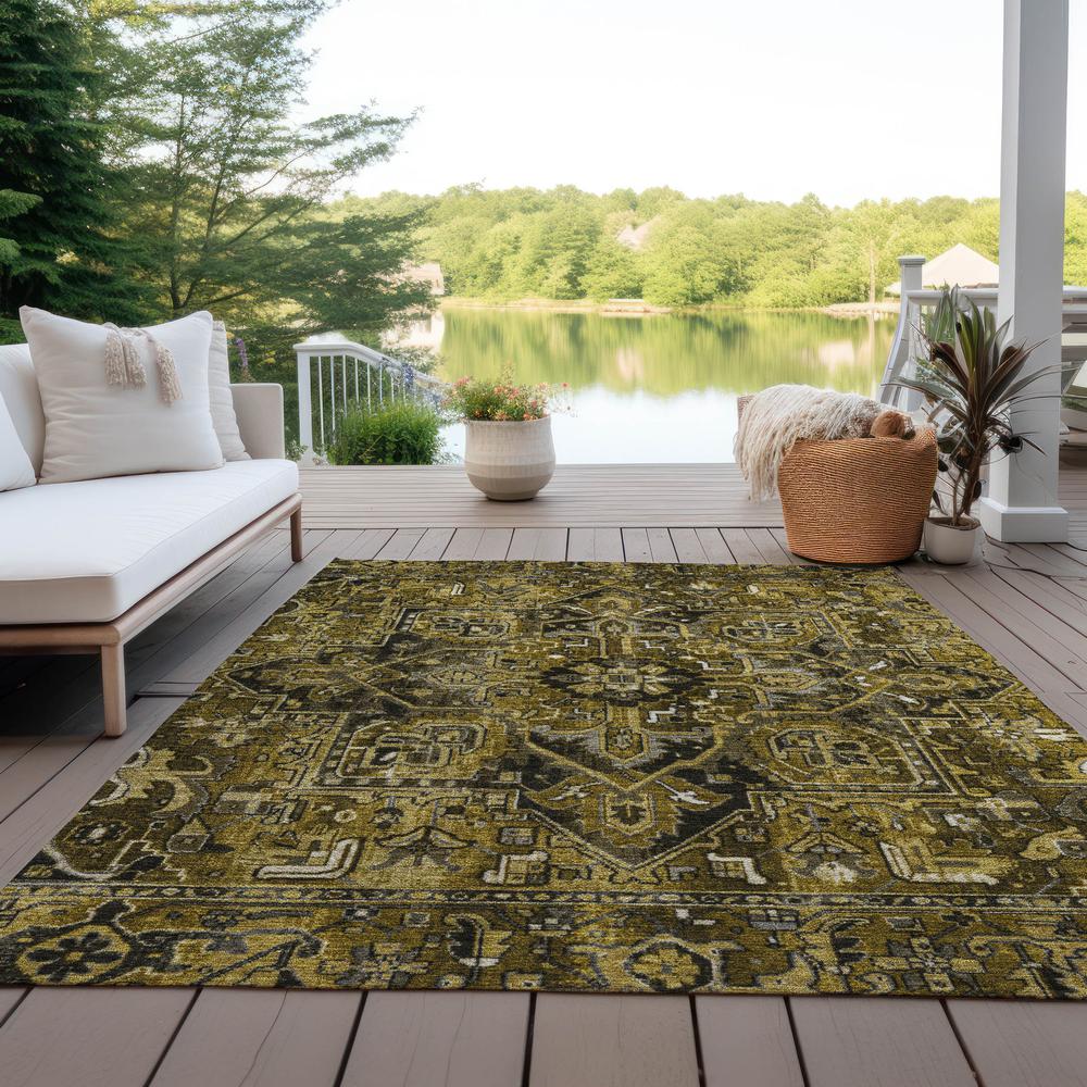Chantille ACN570 Brown 3' x 5' Rug. Picture 8