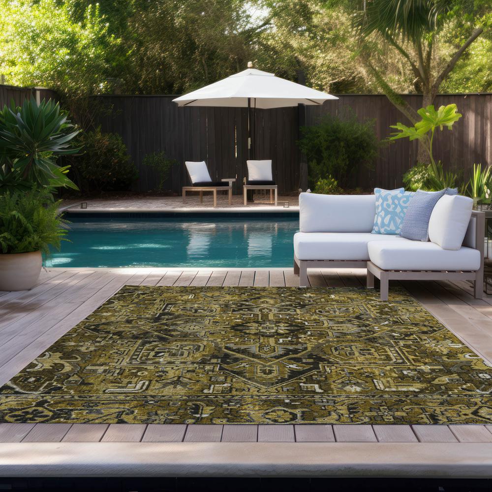 Chantille ACN570 Brown 3' x 5' Rug. Picture 9