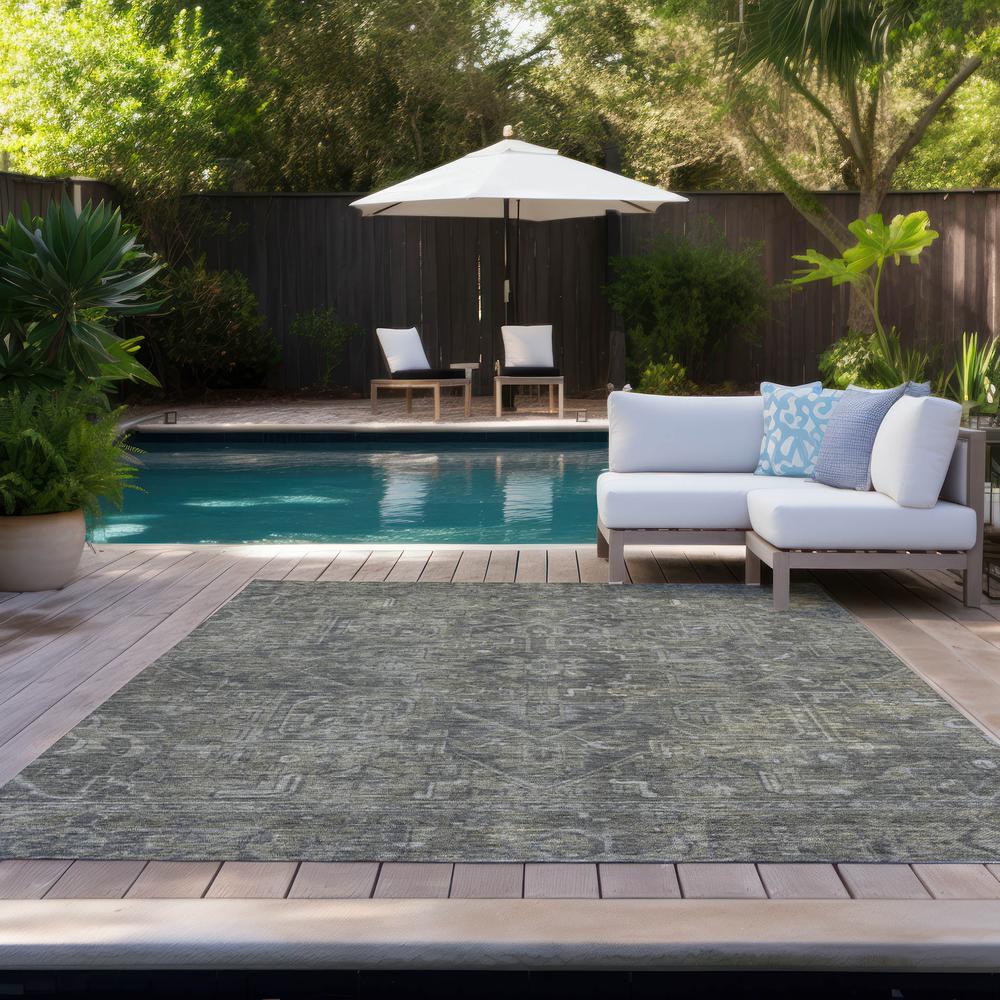 Chantille ACN571 Brown 3' x 5' Rug. Picture 9