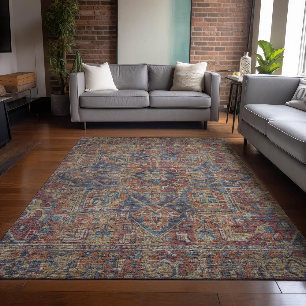 Chantille ACN571 Red 3' x 5' Rug. Picture 6