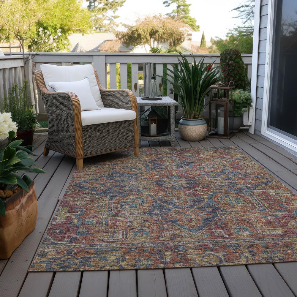 Chantille ACN571 Red 3' x 5' Rug. Picture 9