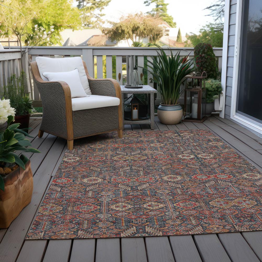 Chantille ACN574 Red 3' x 5' Rug. Picture 9
