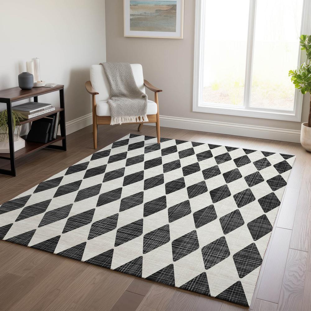 Chantille ACN578 Black 3' x 5' Rug. Picture 6