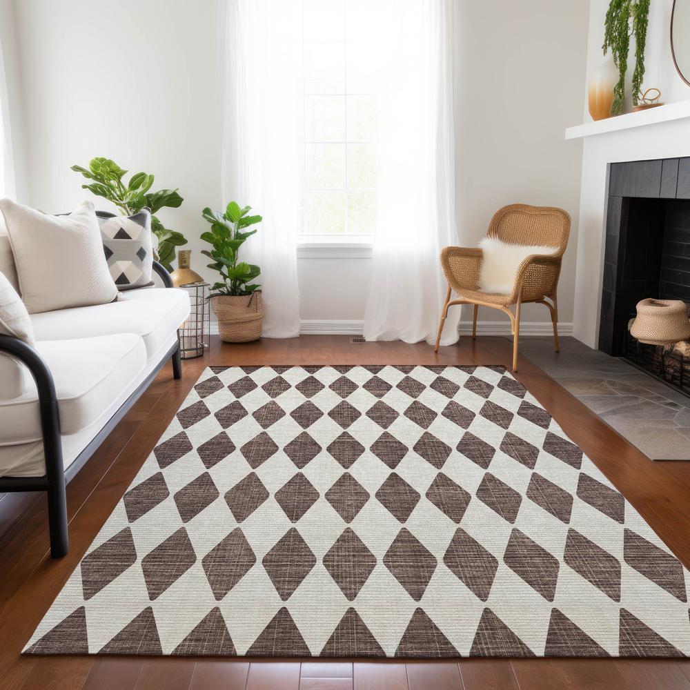 Chantille ACN578 Brown 3' x 5' Rug. Picture 7