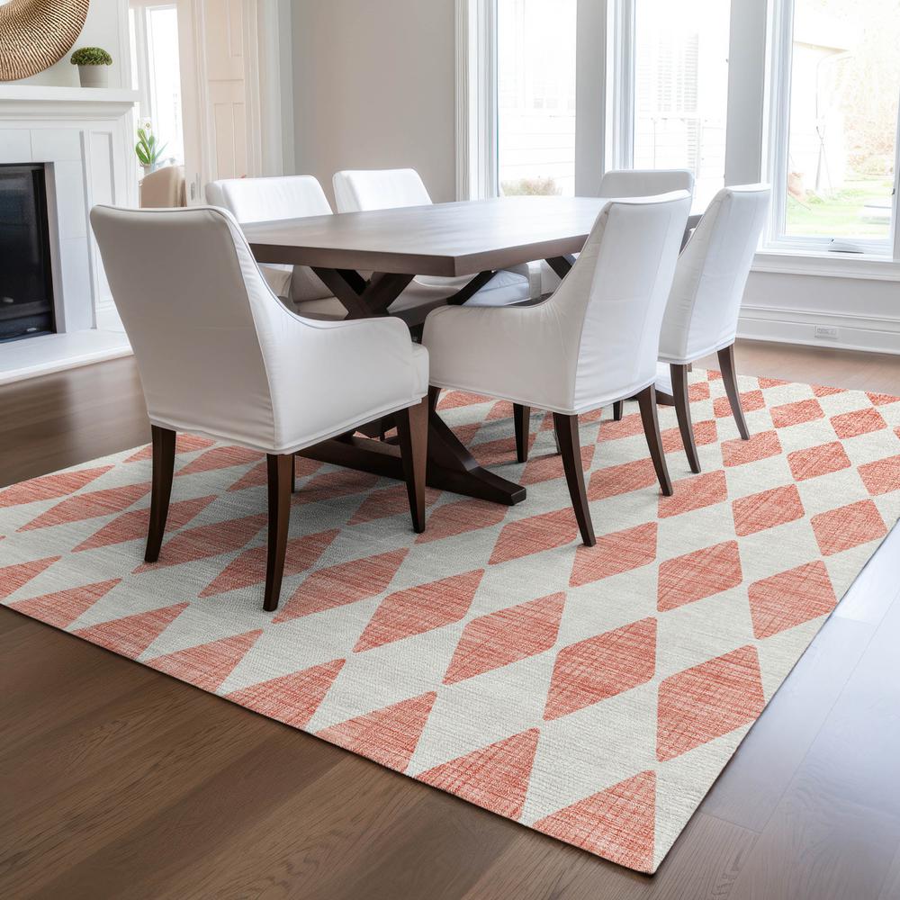 Chantille ACN578 Orange 3' x 5' Rug. Picture 6