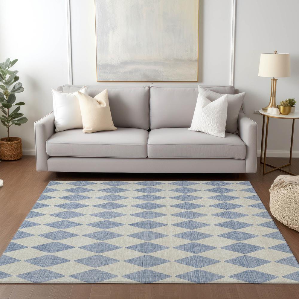 Chantille ACN578 Blue 3' x 5' Rug. Picture 6