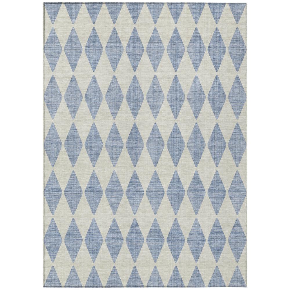 Chantille ACN578 Blue 3' x 5' Rug. Picture 1