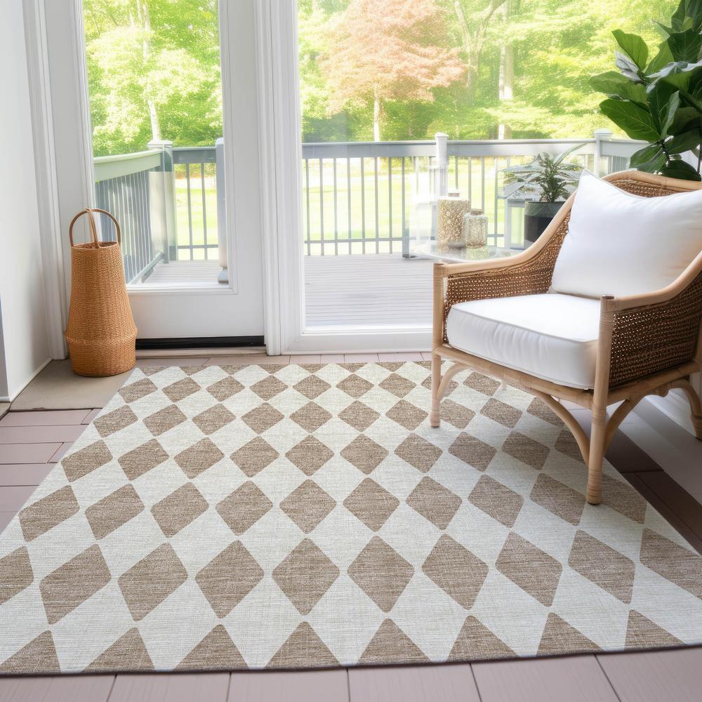 Chantille ACN578 Brown 3' x 5' Rug. Picture 7
