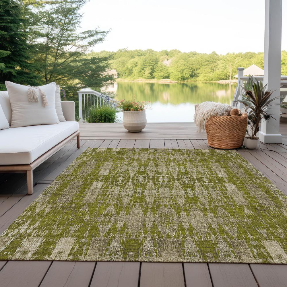 Chantille ACN580 Green 2'6" x 3'10" Rug. Picture 9
