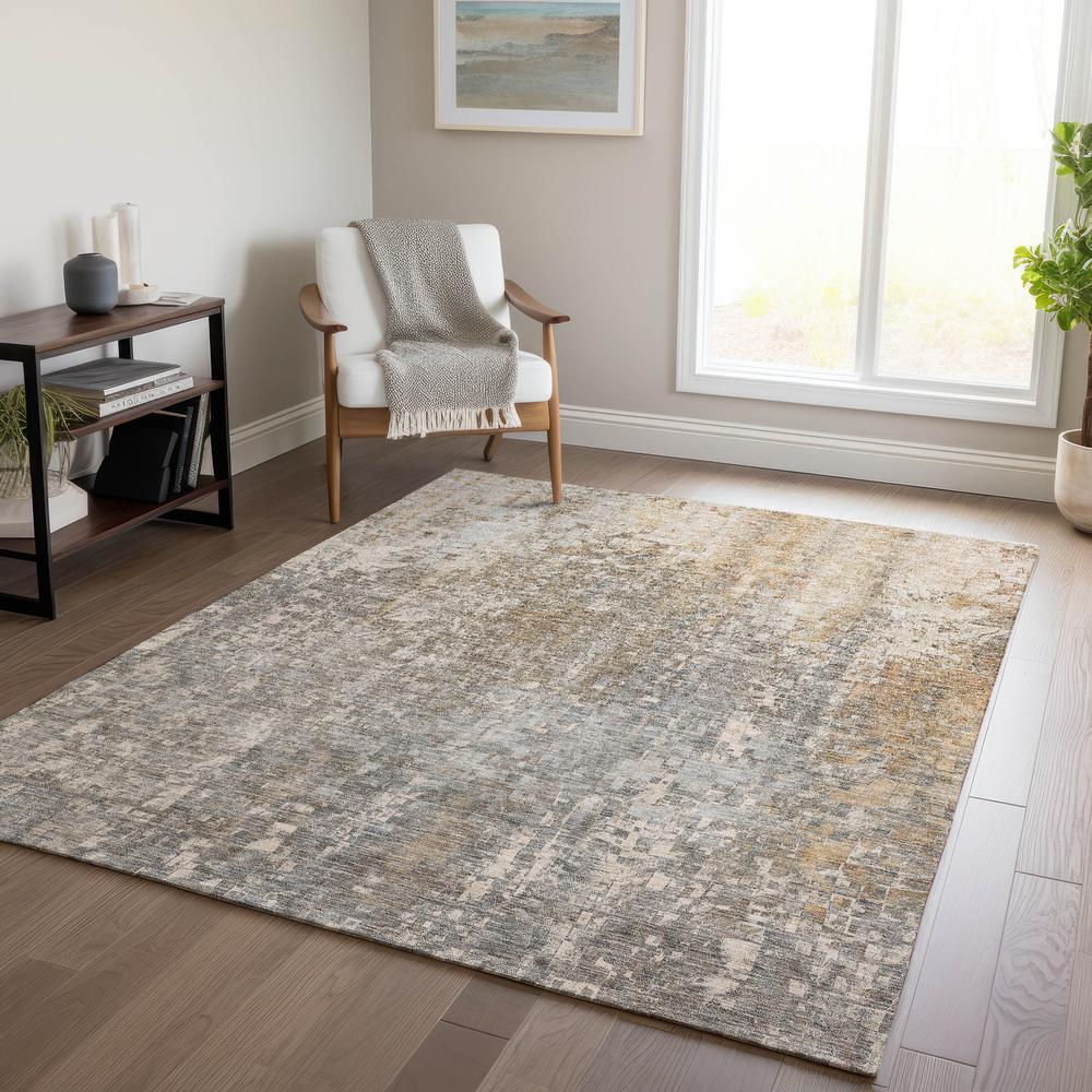 Chantille ACN581 Brown 3' x 5' Rug. Picture 6