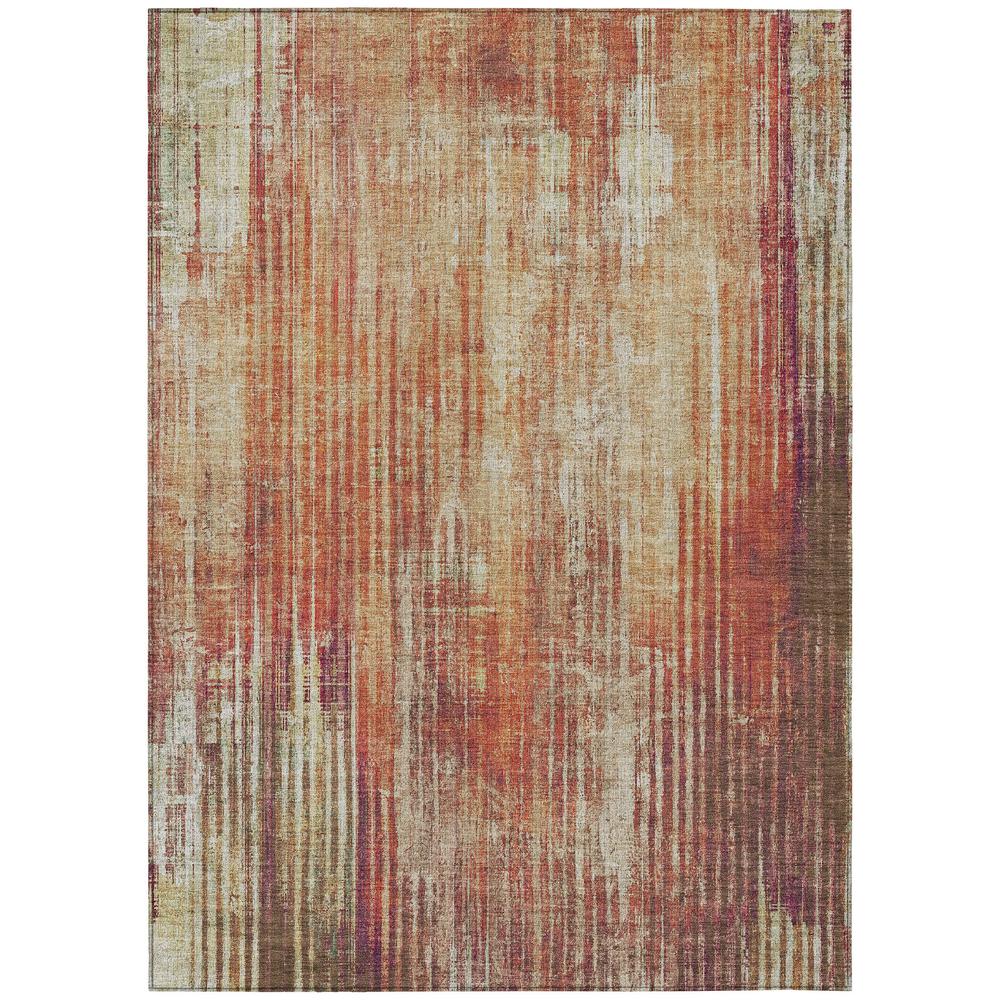 Chantille ACN582 Orange 3' x 5' Rug. Picture 1
