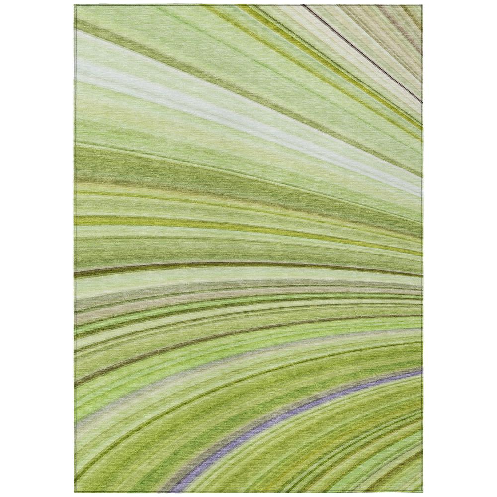 Chantille ACN585 Green 3' x 5' Rug. Picture 1