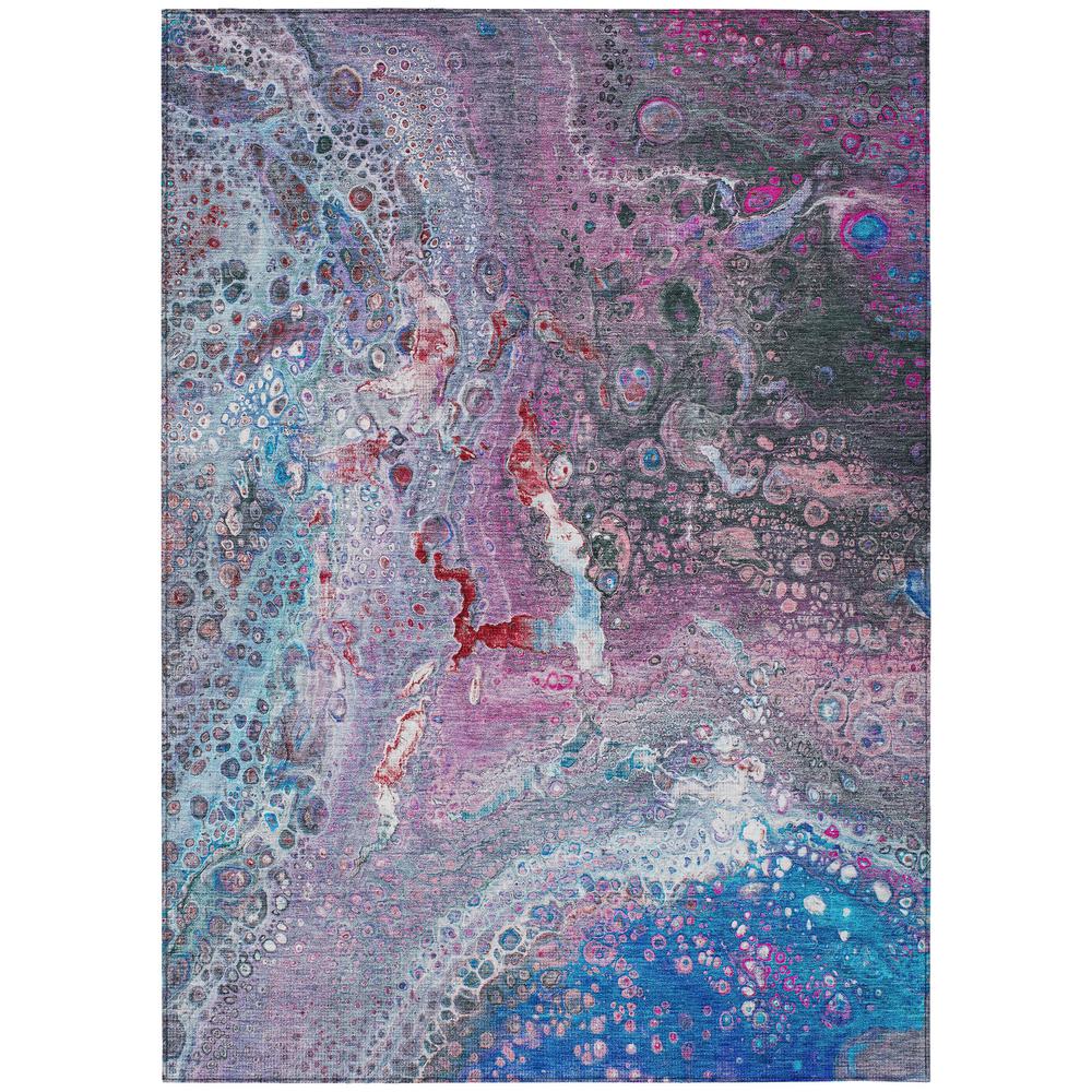 Chantille ACN588 Blue 3' x 5' Rug. Picture 1