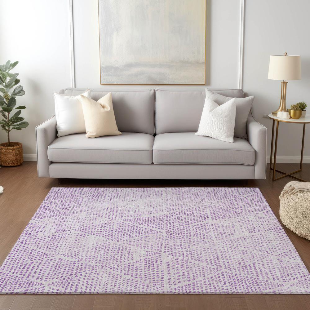 Chantille ACN591 Purple 3' x 5' Rug. Picture 6