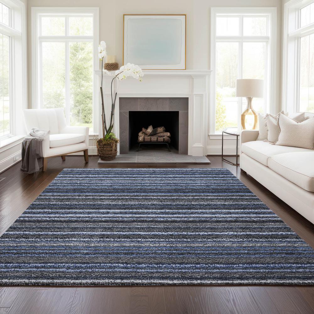 Chantille ACN598 Blue 3' x 5' Rug. Picture 6