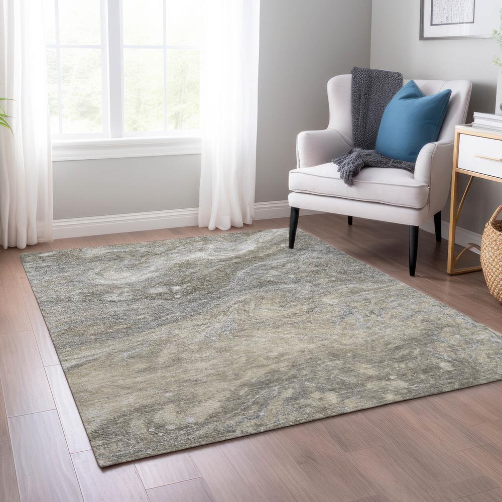 Chantille ACN599 Brown 3' x 5' Rug. Picture 6