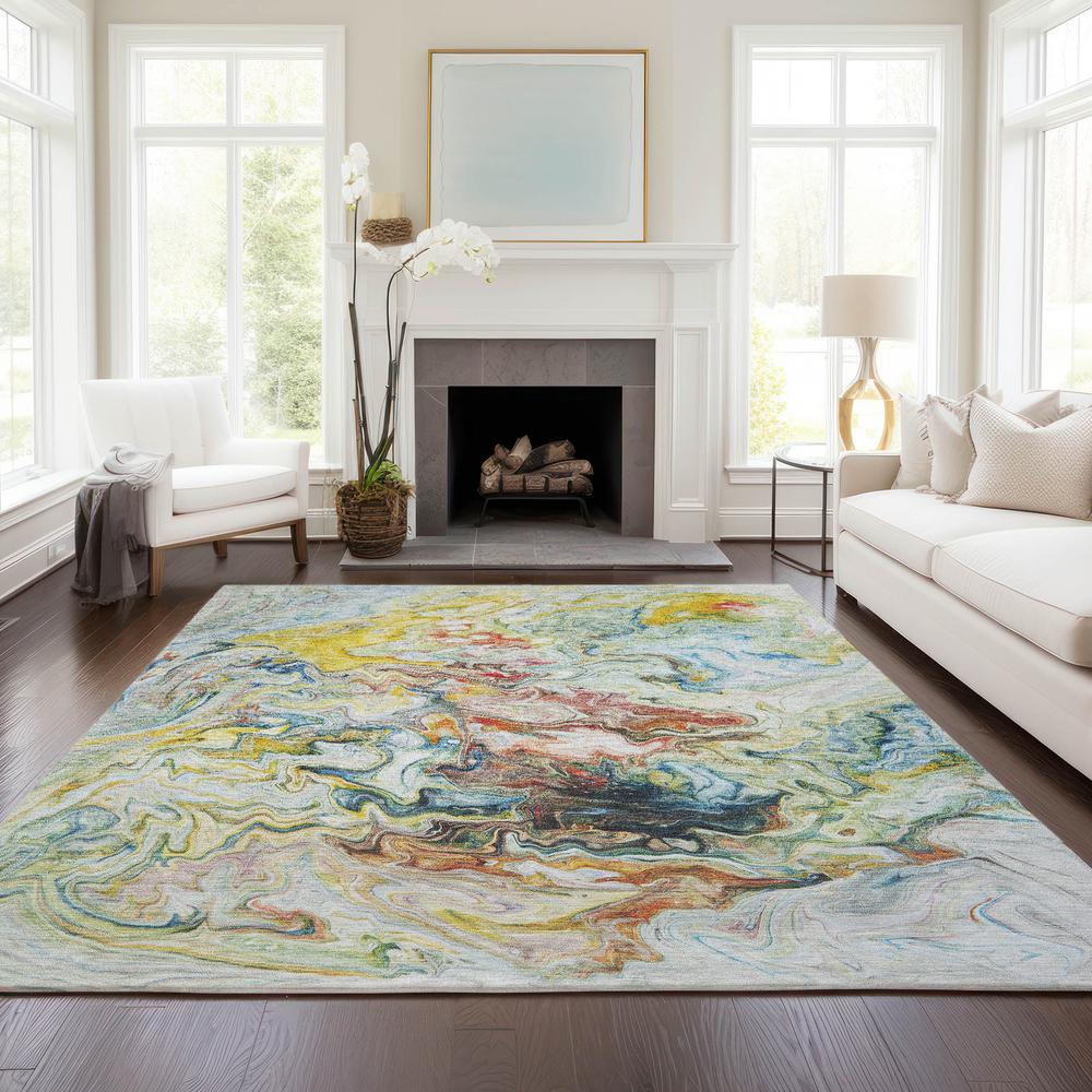 Chantille ACN603 Ivory 3' x 5' Rug. Picture 6