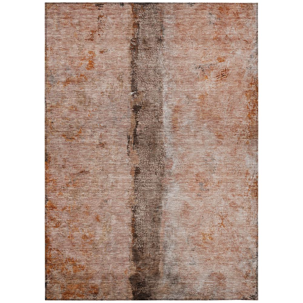 Chantille ACN605 Orange 3' x 5' Rug. Picture 1