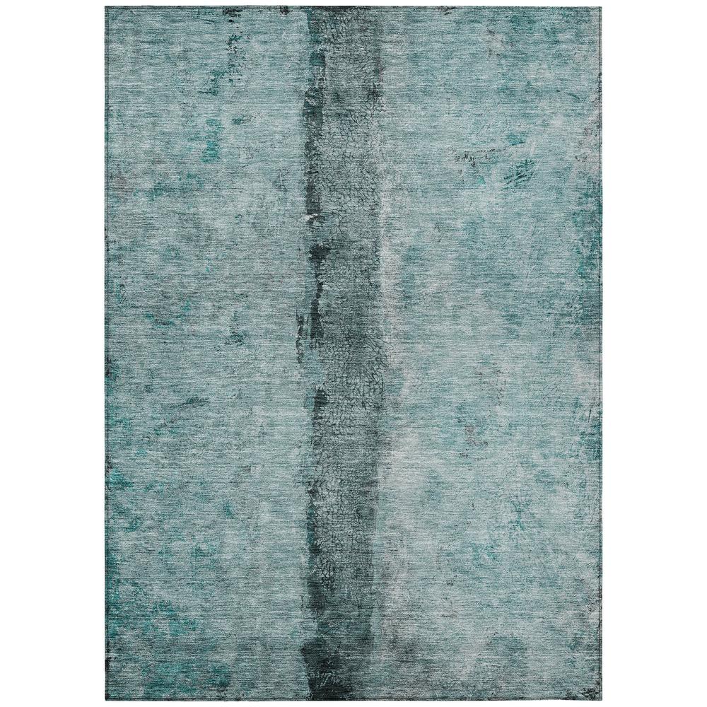 Chantille ACN605 Teal 3' x 5' Rug. Picture 1
