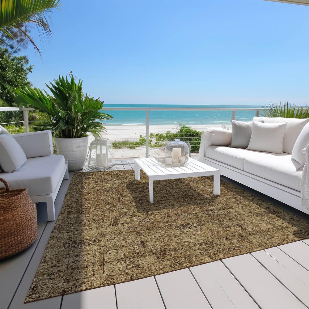Chantille ACN611 Brown 2'6" x 3'10" Rug. Picture 9
