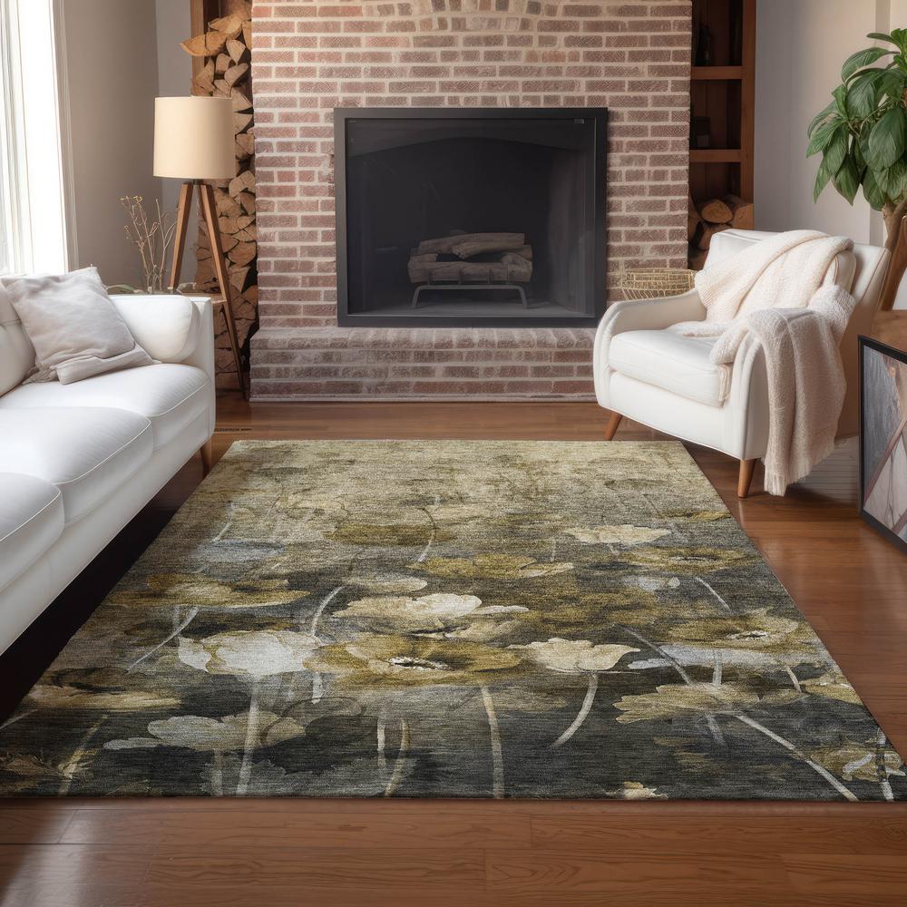 Chantille ACN613 Brown 3' x 5' Rug. Picture 6