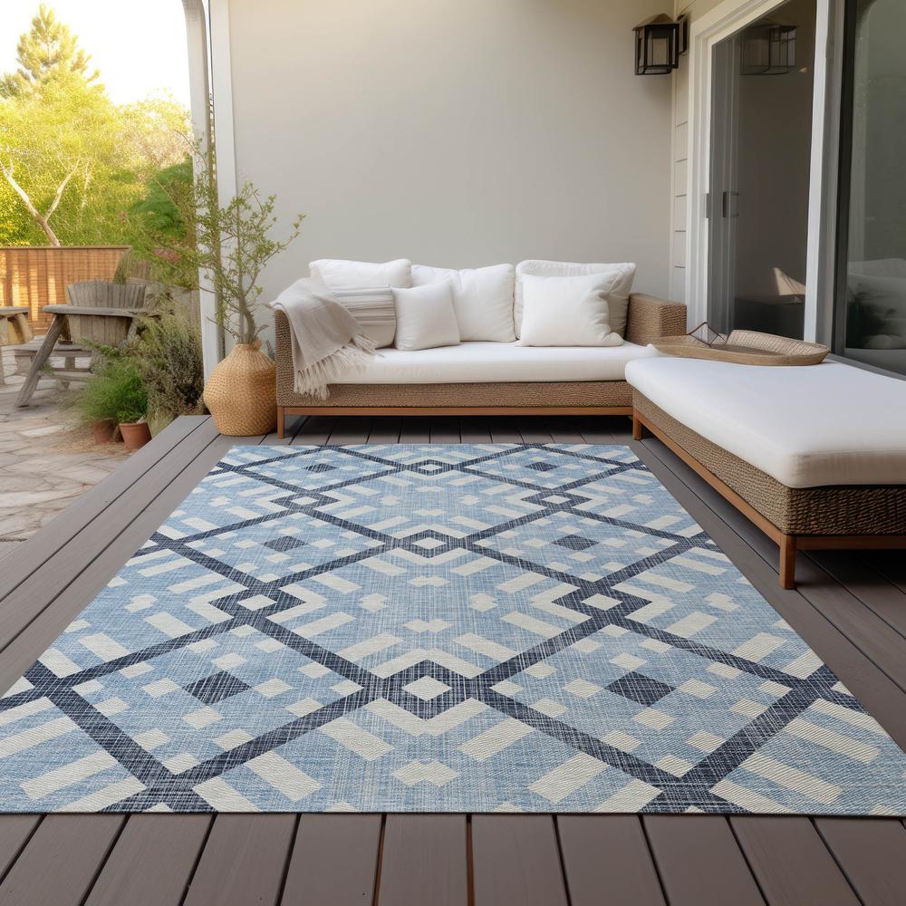 Chantille ACN616 Blue 2'6" x 3'10" Rug. Picture 9