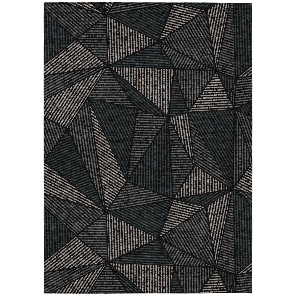 Chantille ACN618 Black 3' x 5' Rug. Picture 1