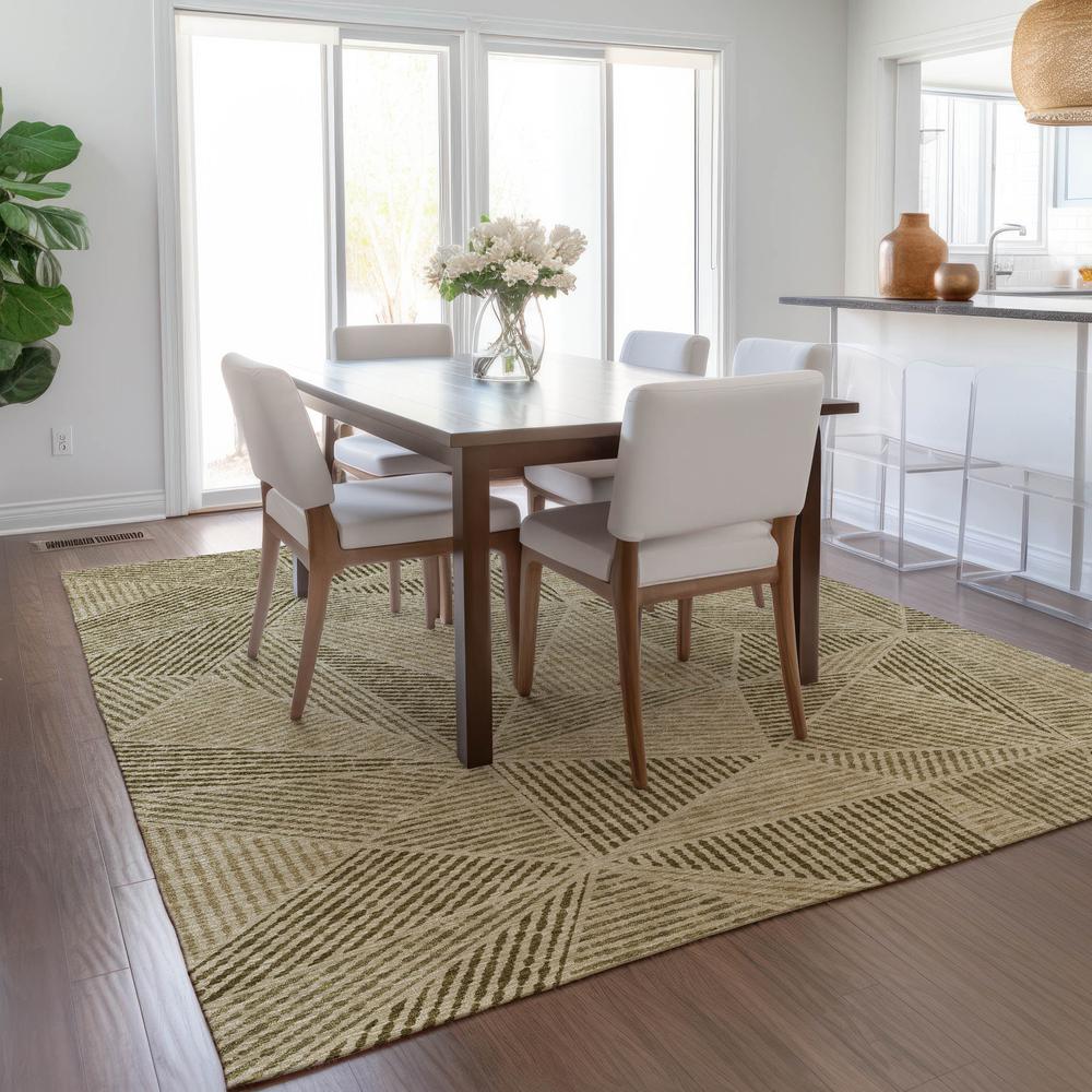 Chantille ACN618 Brown 3' x 5' Rug. Picture 7