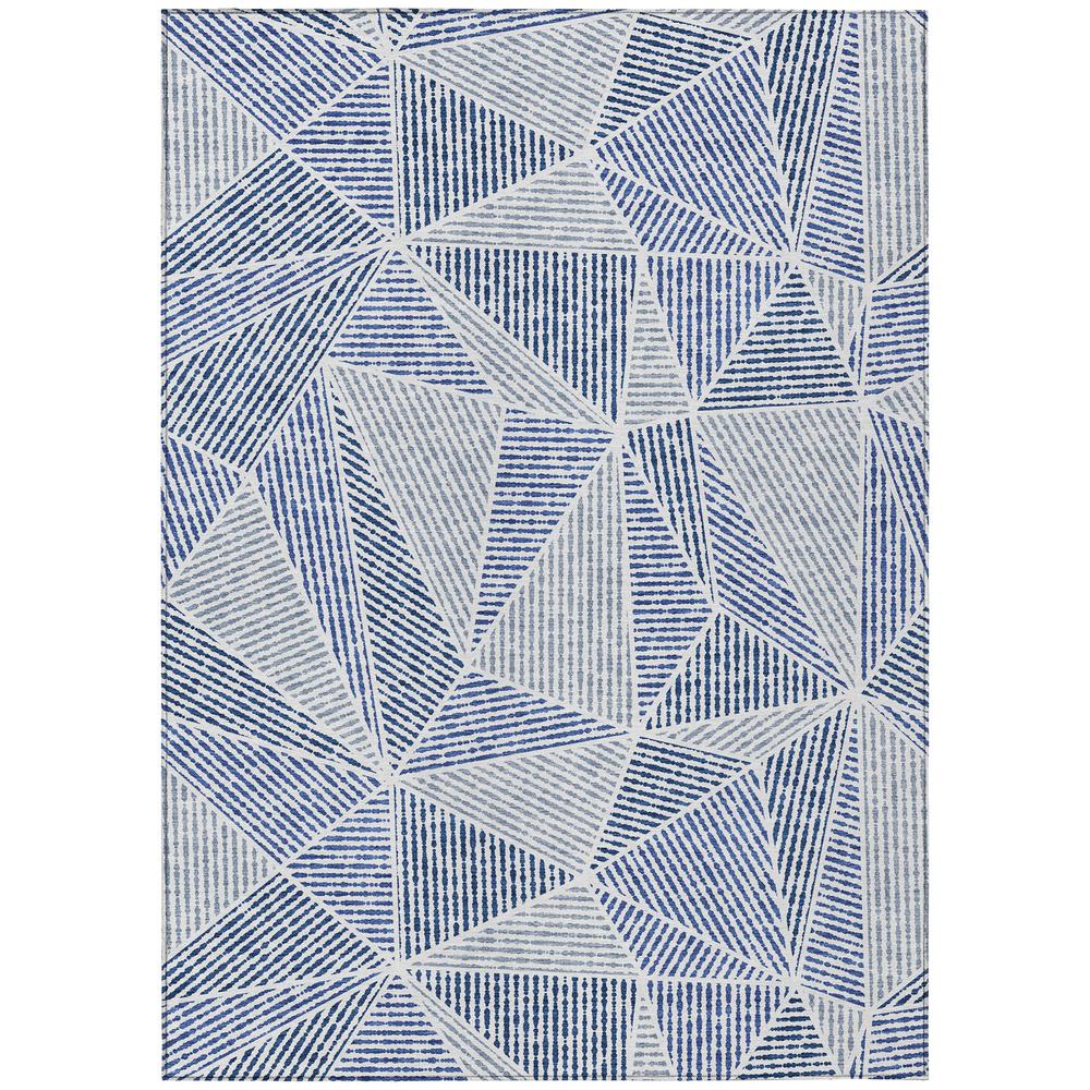 Chantille ACN618 Blue 3' x 5' Rug. Picture 1