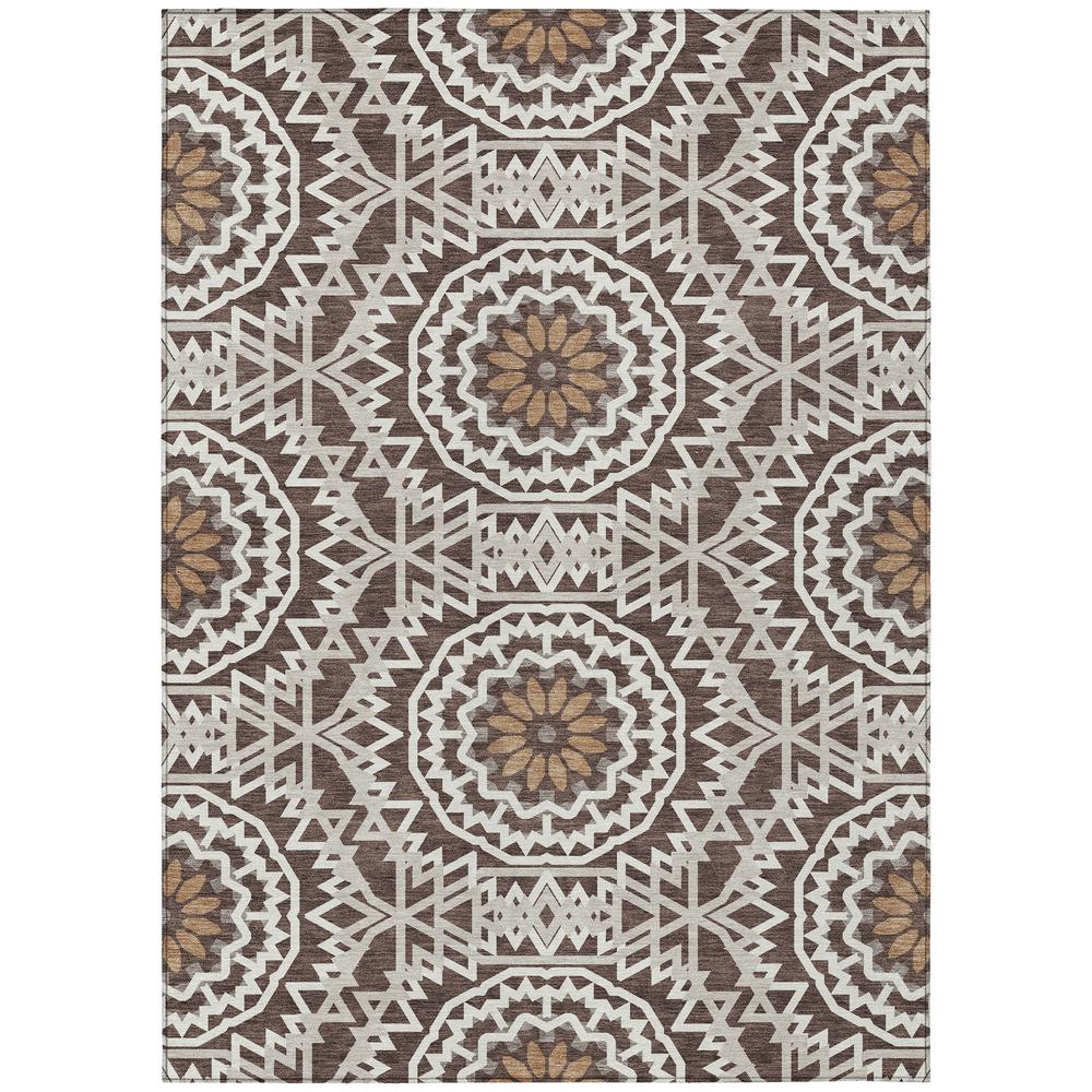 Chantille ACN619 Brown 3' x 5' Rug. Picture 1