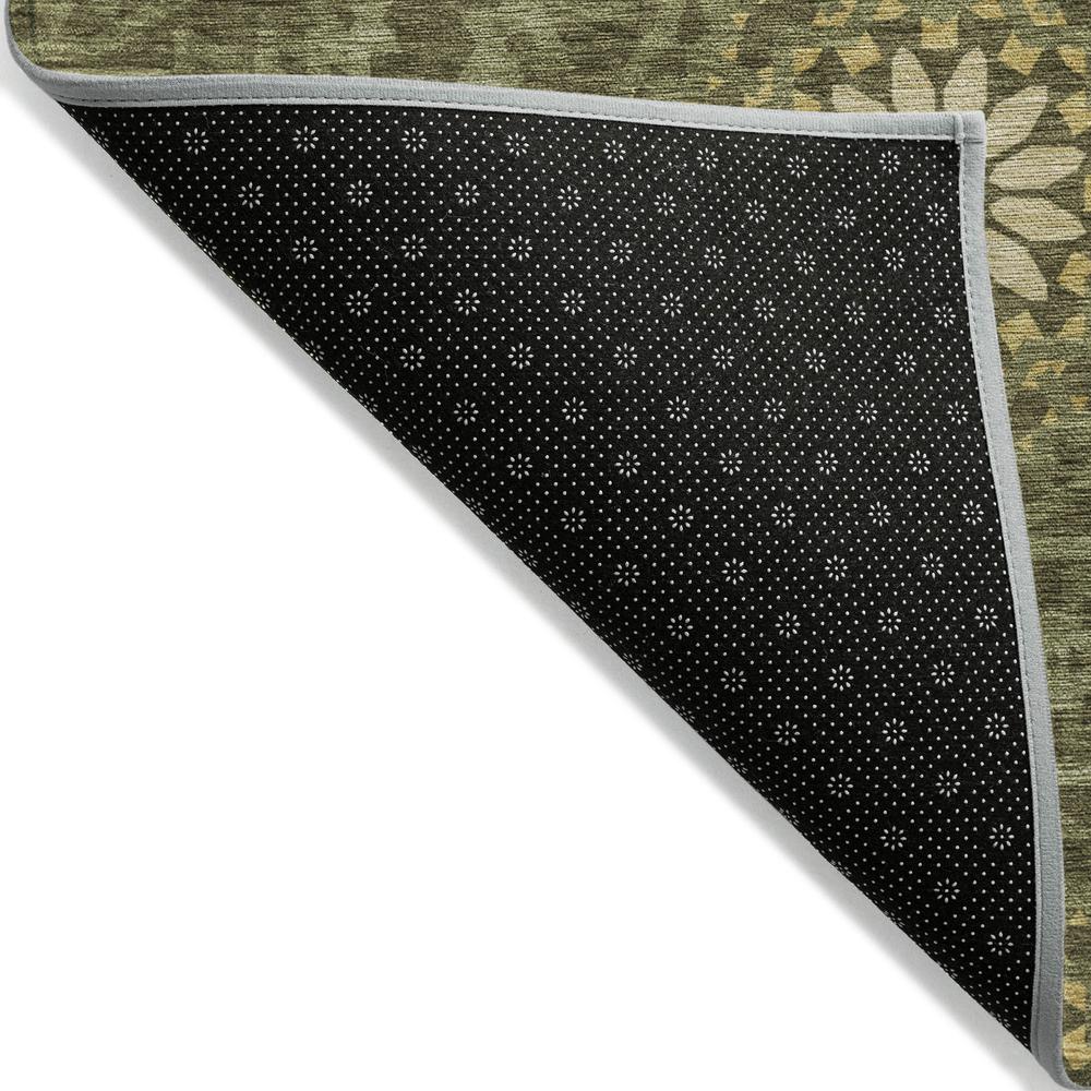 Chantille ACN619 Green 2'3" x 7'6" Rug. Picture 2