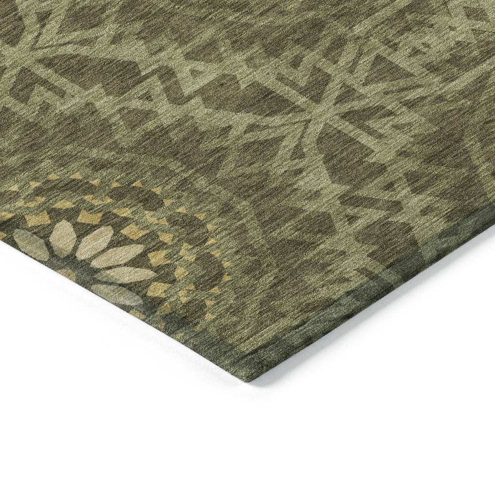Chantille ACN619 Green 2'3" x 7'6" Rug. Picture 3