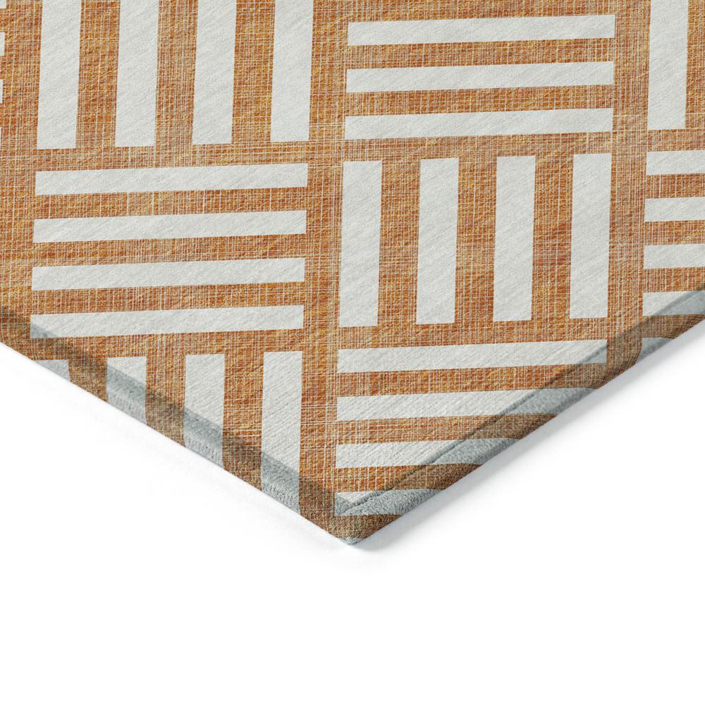 Chantille ACN620 Orange 2'3" x 7'6" Rug. Picture 4