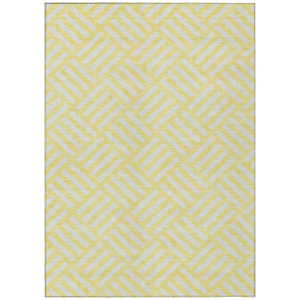 Chantille ACN620 Gold 3' x 5' Rug. Picture 1