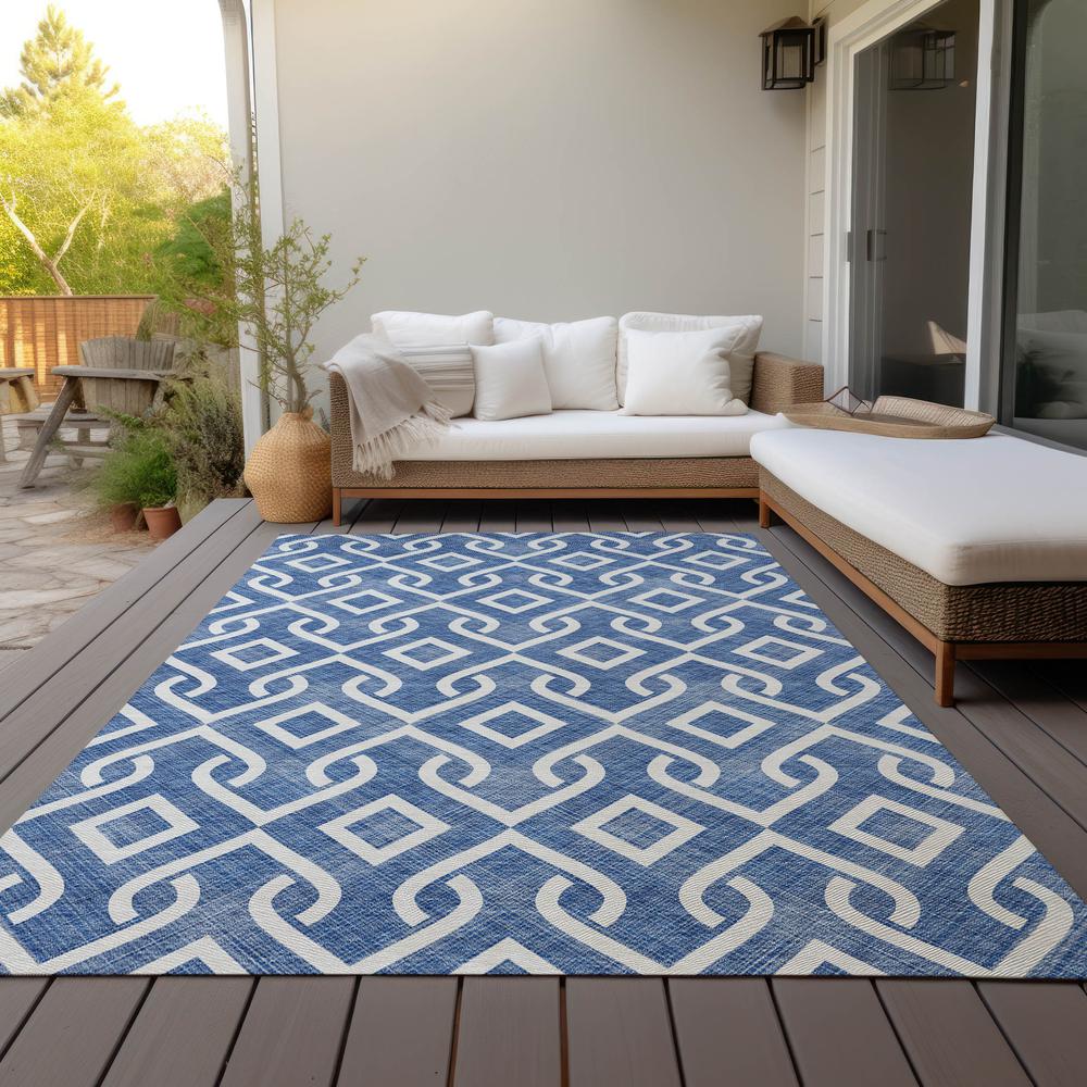 Chantille ACN621 Blue 2'6" x 3'10" Rug. Picture 9