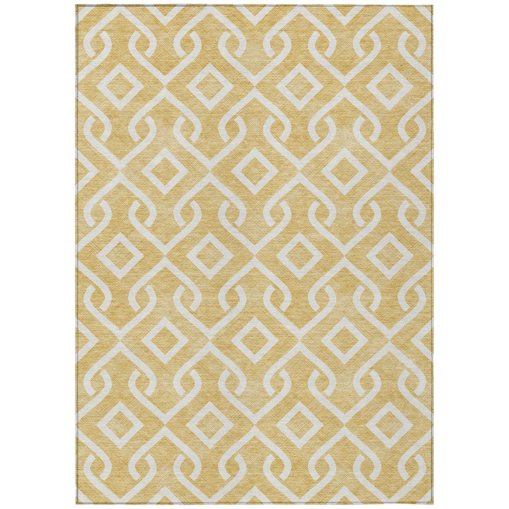 Chantille ACN621 Gold 3' x 5' Rug. Picture 1