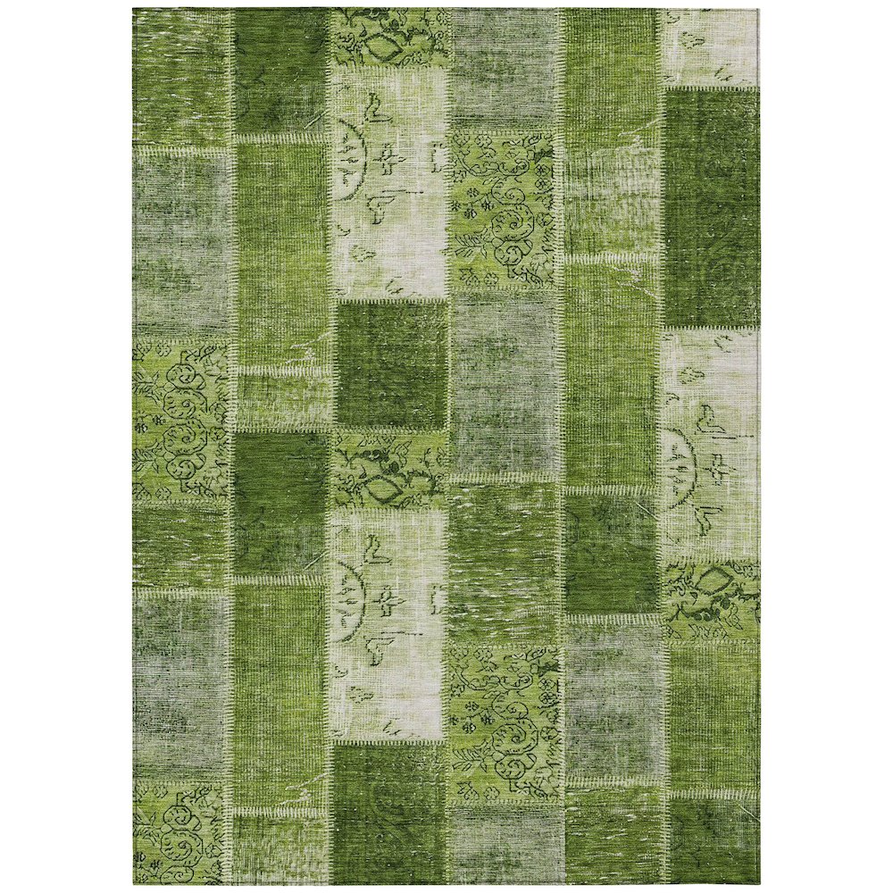 Chantille ACN631 Green 3' x 5' Rug. Picture 1
