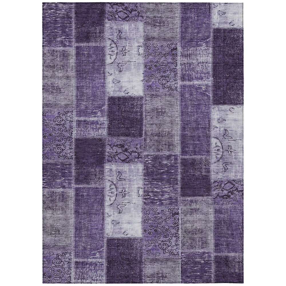 Chantille ACN631 Purple 3' x 5' Rug. Picture 1