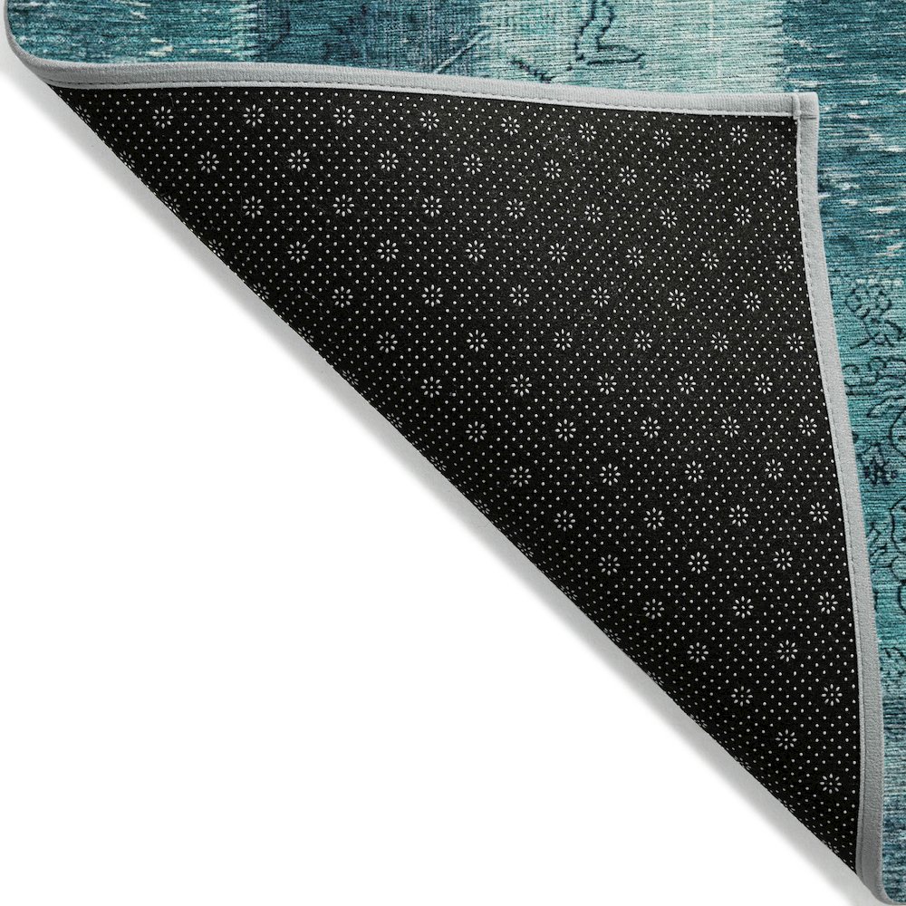 Chantille ACN631 Teal 2'3" x 7'6" Rug. Picture 2