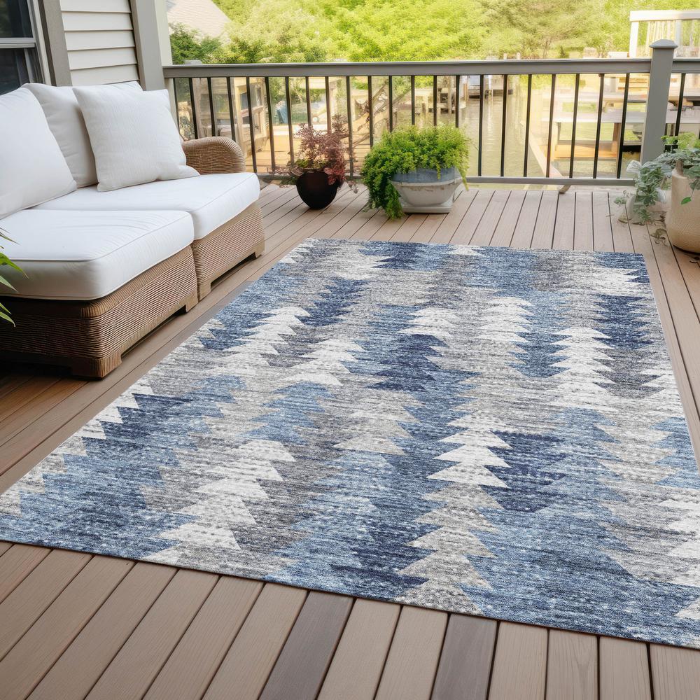 Chantille ACN632 Blue 2'6" x 3'10" Rug. Picture 10