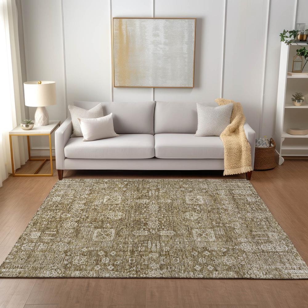 Chantille ACN637 Brown 3' x 5' Rug. Picture 6