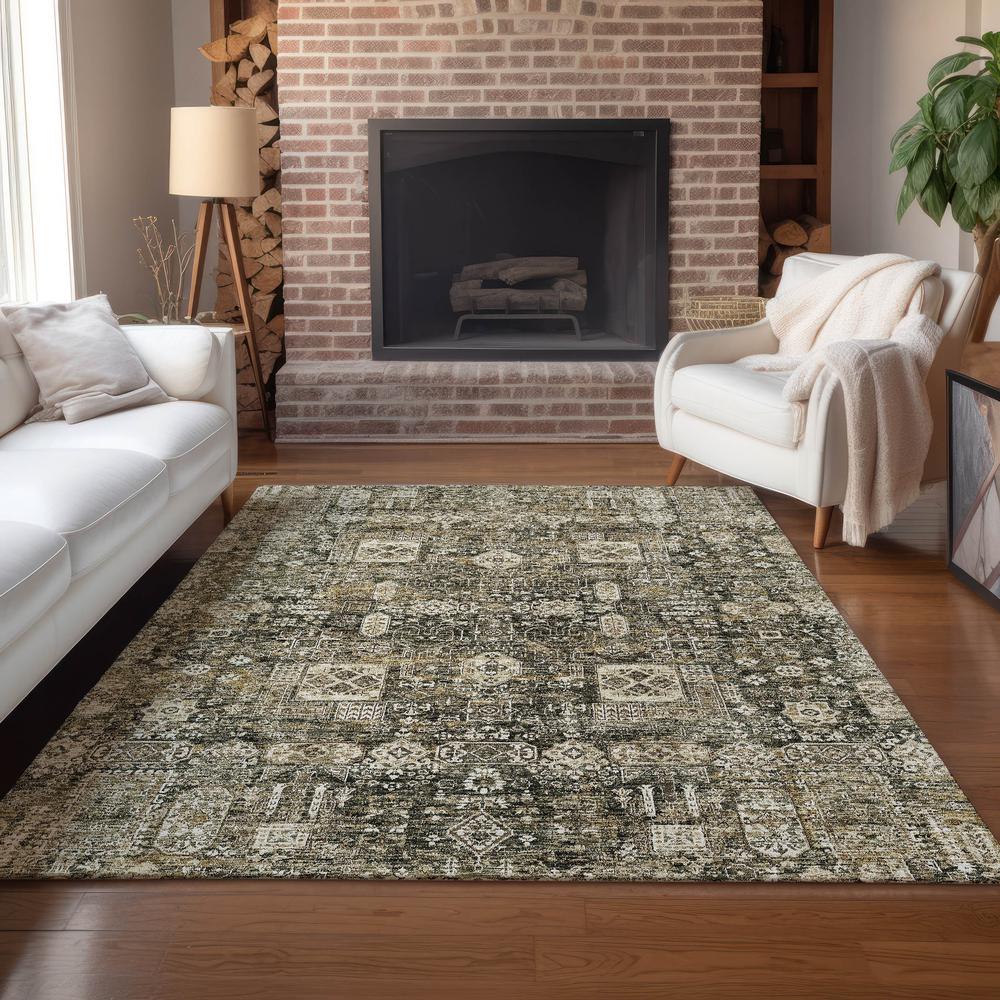 Chantille ACN637 Brown 3' x 5' Rug. Picture 6