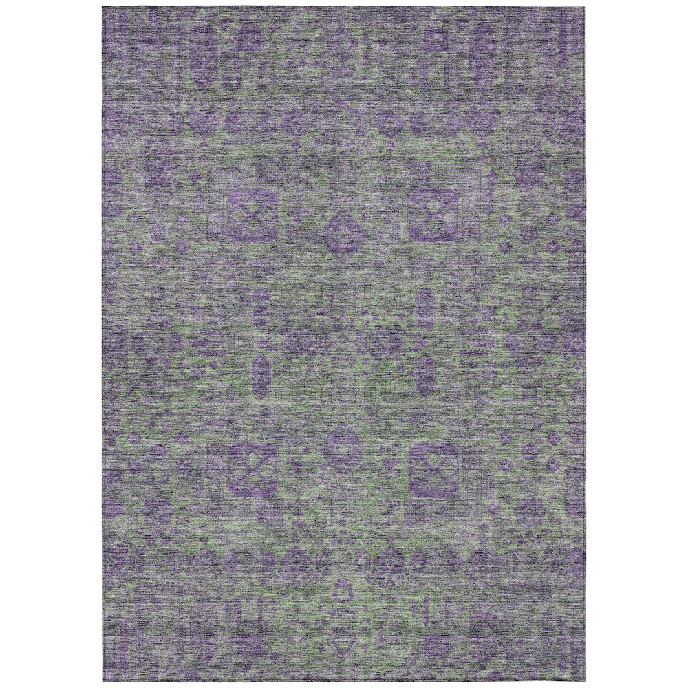 Chantille ACN637 Green 3' x 5' Rug. Picture 1