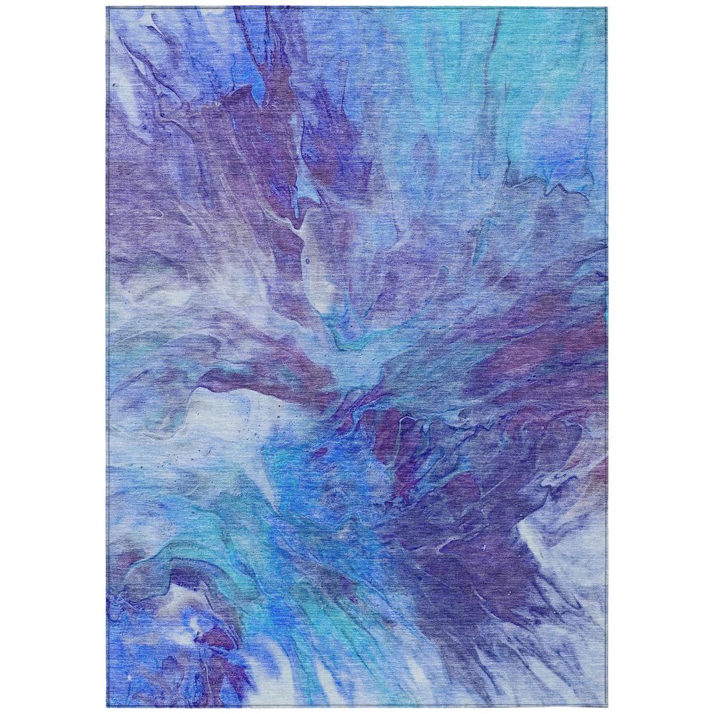 Chantille ACN641 Blue 3' x 5' Rug. Picture 1