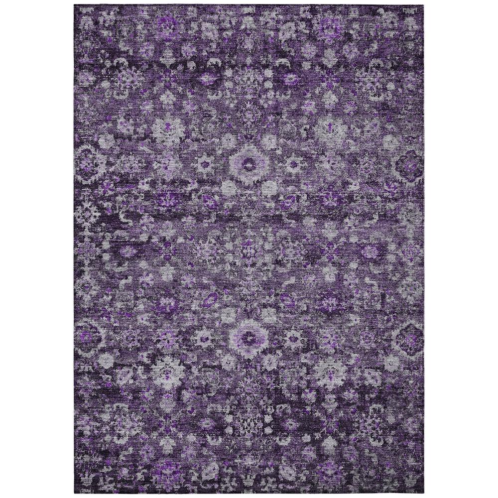 Chantille ACN651 Purple 3' x 5' Rug. Picture 1