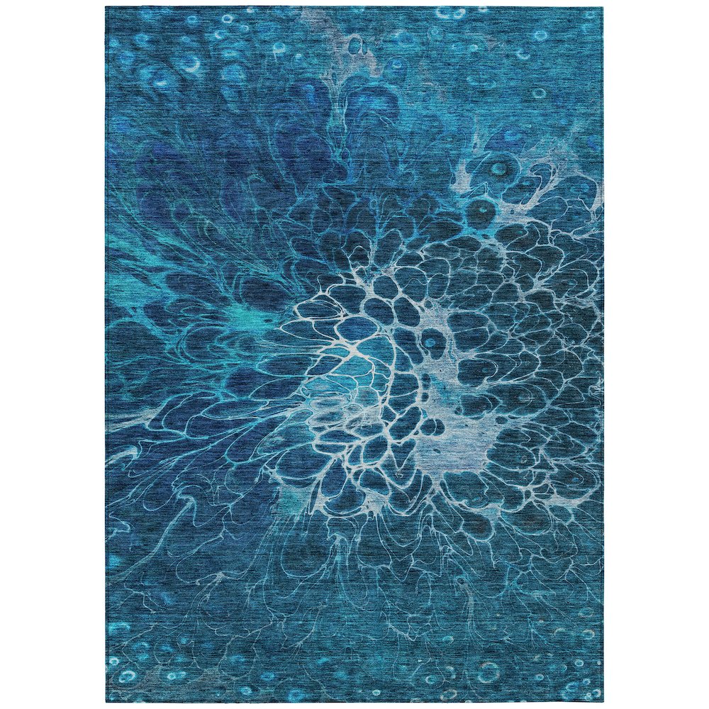 Chantille ACN652 Blue 3' x 5' Rug. Picture 1