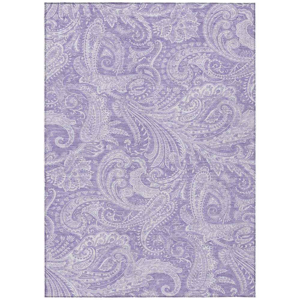 Chantille ACN654 Purple 3' x 5' Rug. Picture 1