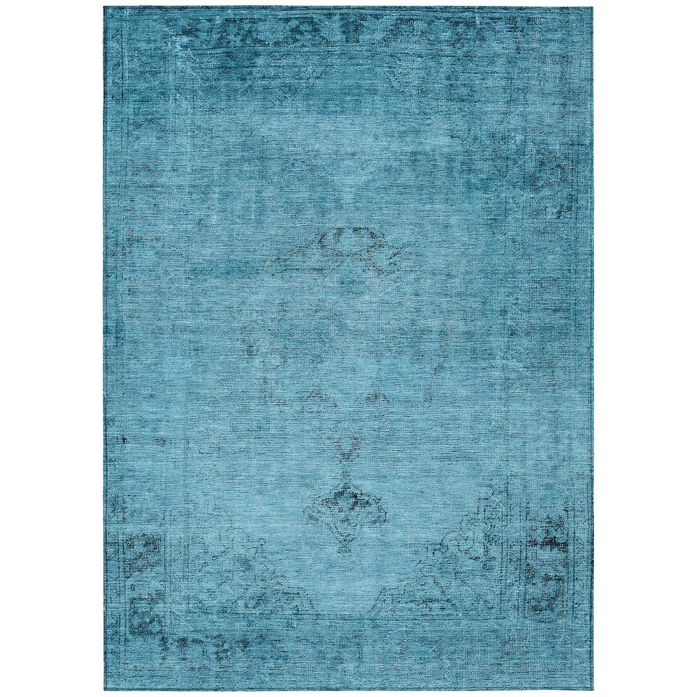 Chantille ACN658 Blue 3' x 5' Rug. Picture 1
